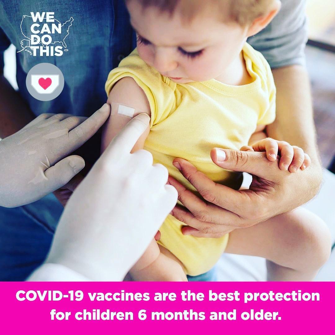 HSDiaperBank's tweet photo. With each diaper distribution, Healthy Steps is letting our families know about the #WeCanDoThis campaign. Together, diaper banks across the nation are spreading awareness about COVID-19 vaccines now available for babies 6+ months of age.

#EndDiaperNeed https://t.co/GoTuPMIDW8