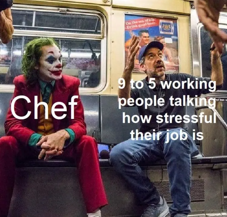 jetfreshchefs's tweet photo. Just smile. They don't know the depths of the trenches. 😅 #cheflife #restaurant #chef

📸 Chef's Circle https://t.co/rWzUUzzorh
