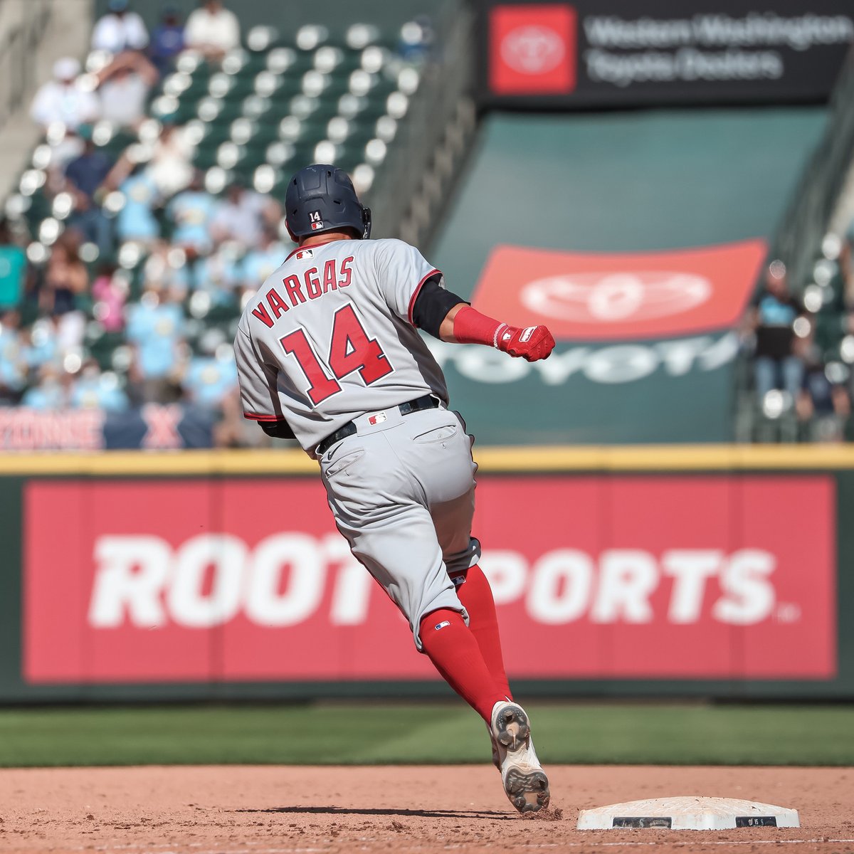 Nationals at Mariners / Twitter