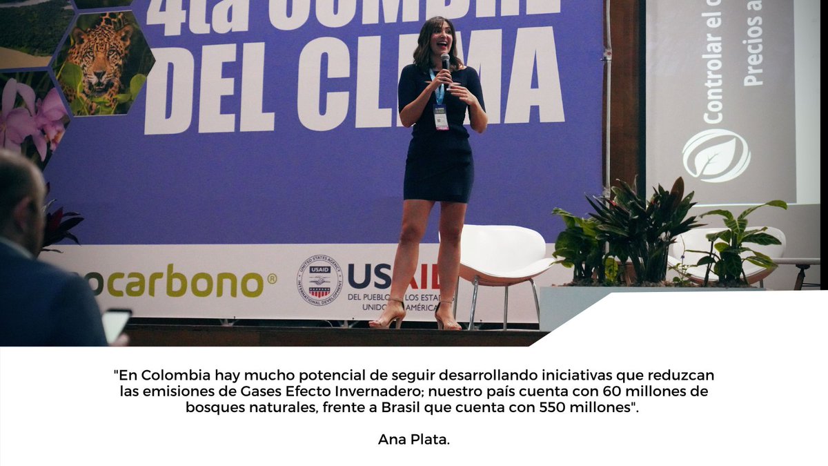 BIOFIX2's tweet image. #CumbreDelClimaCol |👉Estos son algunos destacados importantes en la intervención de @aplatafa, Gerente de #Biofix y presidente de la Junta Directiva de @Asocarbonocol, relacionados con el Mercado, comunidades étnicas y el potencial de Colombia en mitigación de GEI. 🌱