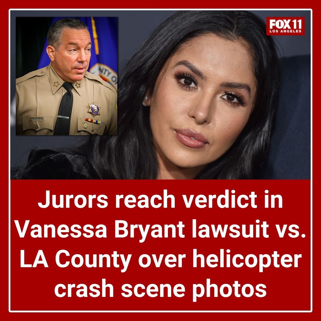 #BREAKING: Jurors have reached a verdict in the Vanessa Bryant lawsuit over the helicopter crash scene photos. MORE: https://t.co/eIbRYXFhMQ https://t.co/A9IAfhBPAK