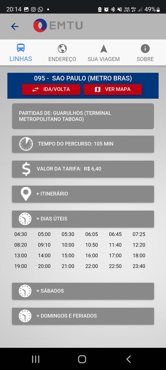 gustavobonfate's tweet photo. @emtu_oficial @stmsp_oficial Boa noite!
20:12 e nada de vir o carro programado para 20:00.
Cadê a fiscalização?
#emtu #internorte #vilagalvao https://t.co/XE9N0LZQkT