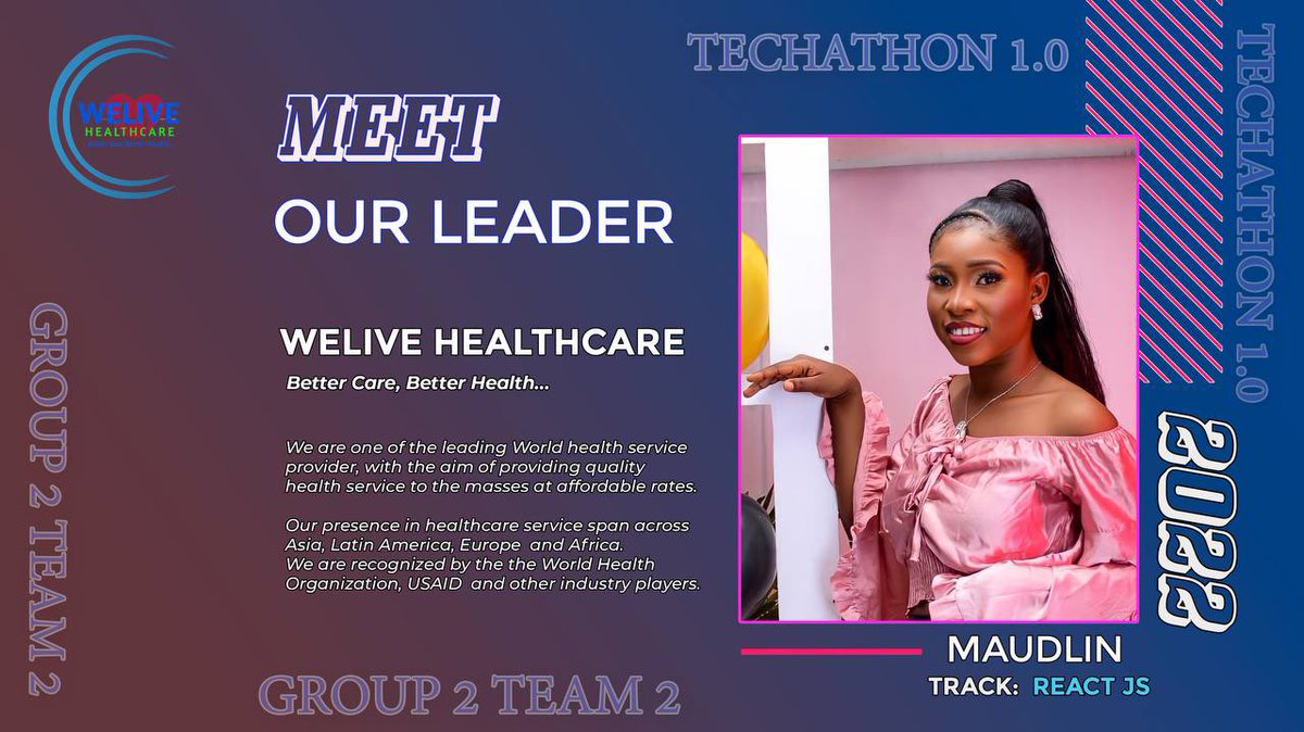 IkeoluwaAshade's tweet photo. “Teamwork is the ability to work together toward a common vision. It is the fuel that allows common people to attain uncommon results.” 

Meet our Prolific 💪 team members @Techathonian Group2 Team2 Project👇👇👇

#Techathon 
#Techathononepointzero 

1/2 https://t.co/4JcJdlMnOT