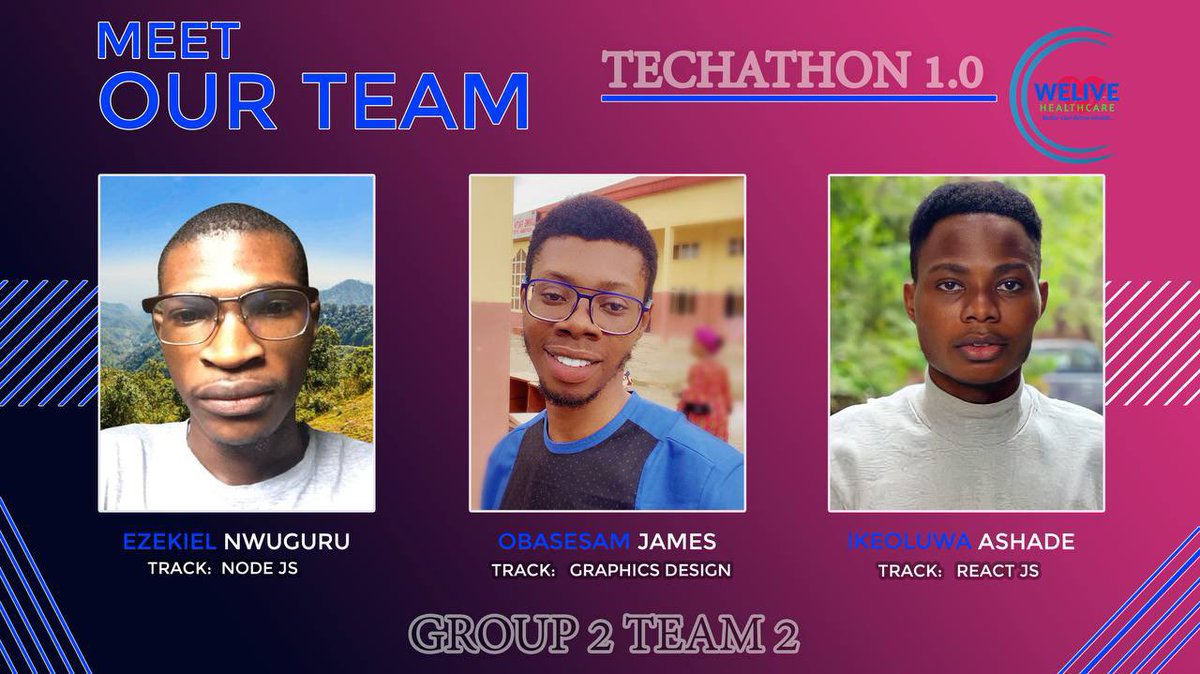 IkeoluwaAshade's tweet photo. @Maudlin69564115
@ezekiel_nwuguru 
@Strong_Studios 
@IkeoluwaAshade 
@Baistevoo 
@Moyin_Olugbenga 
@Olumide1980 

#Techathon 
#GrouptwoTeamtwo 
#Techathononepointzero

2/2 https://t.co/oq6zoMTTTT