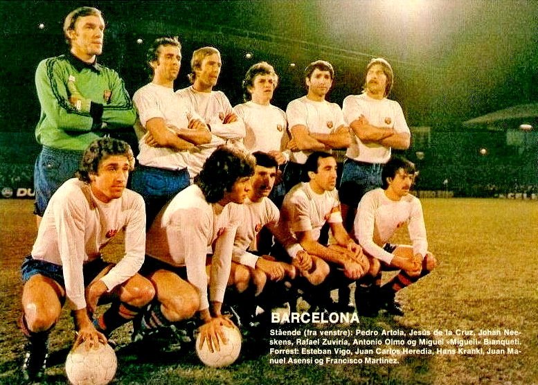 Año 79 recopa de Europa contra el Ispwich Town el Barsa vistió de blanco <a href="/elchiringuitotv/">El Chiringuito TV</a> <a href="/JuanfeSanzPerez/">Juanfe Sanz</a> #ChiringuitoBarcelona