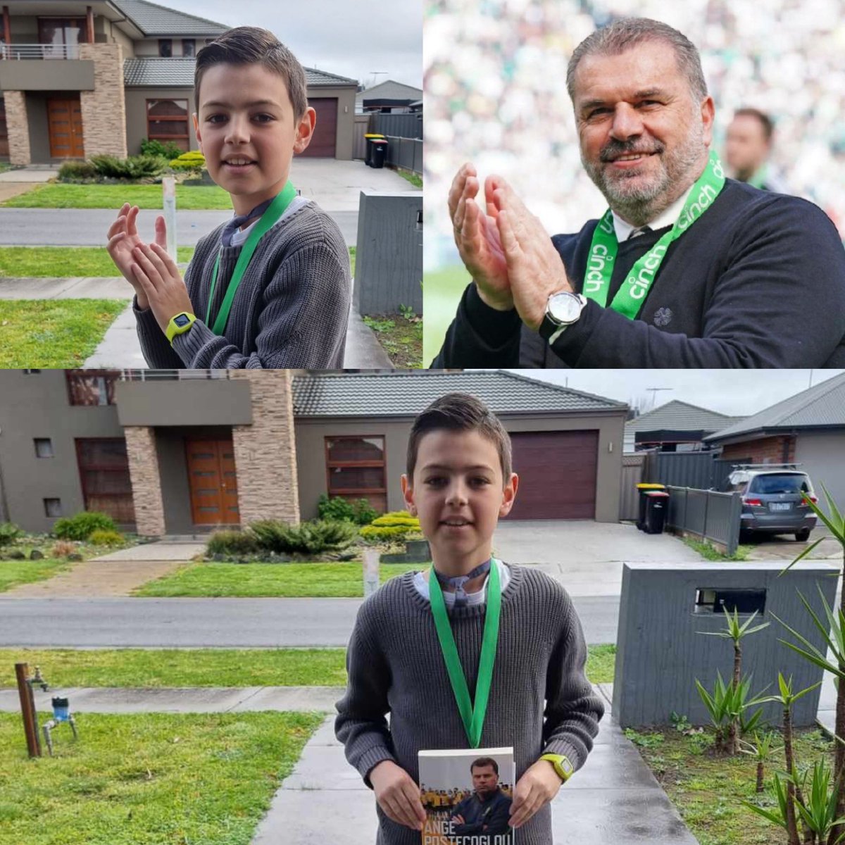 Calleja84's tweet photo. My son’s book week outfit, he wanted to dress up as one of his heroes #BigAnge #WeNeverStop #socceroos https://t.co/pweNaloZGV