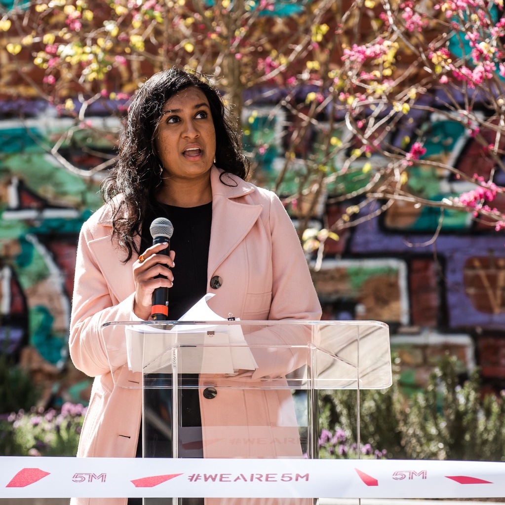 5M_SF's tweet photo. Congratulations to our very own Senior Director of Development, Swathi Bonda, for recognition as 1 of @CPExecutive ’s “Rising Stars” of 2022! #CRE #BayAreaCRE #BOMAsf #BrookfieldProperties

See Swathi in action in a video of the ribbon cutting for #5Msf at https://t.co/PYHOvPw0Fs https://t.co/gQwOa5sWrM