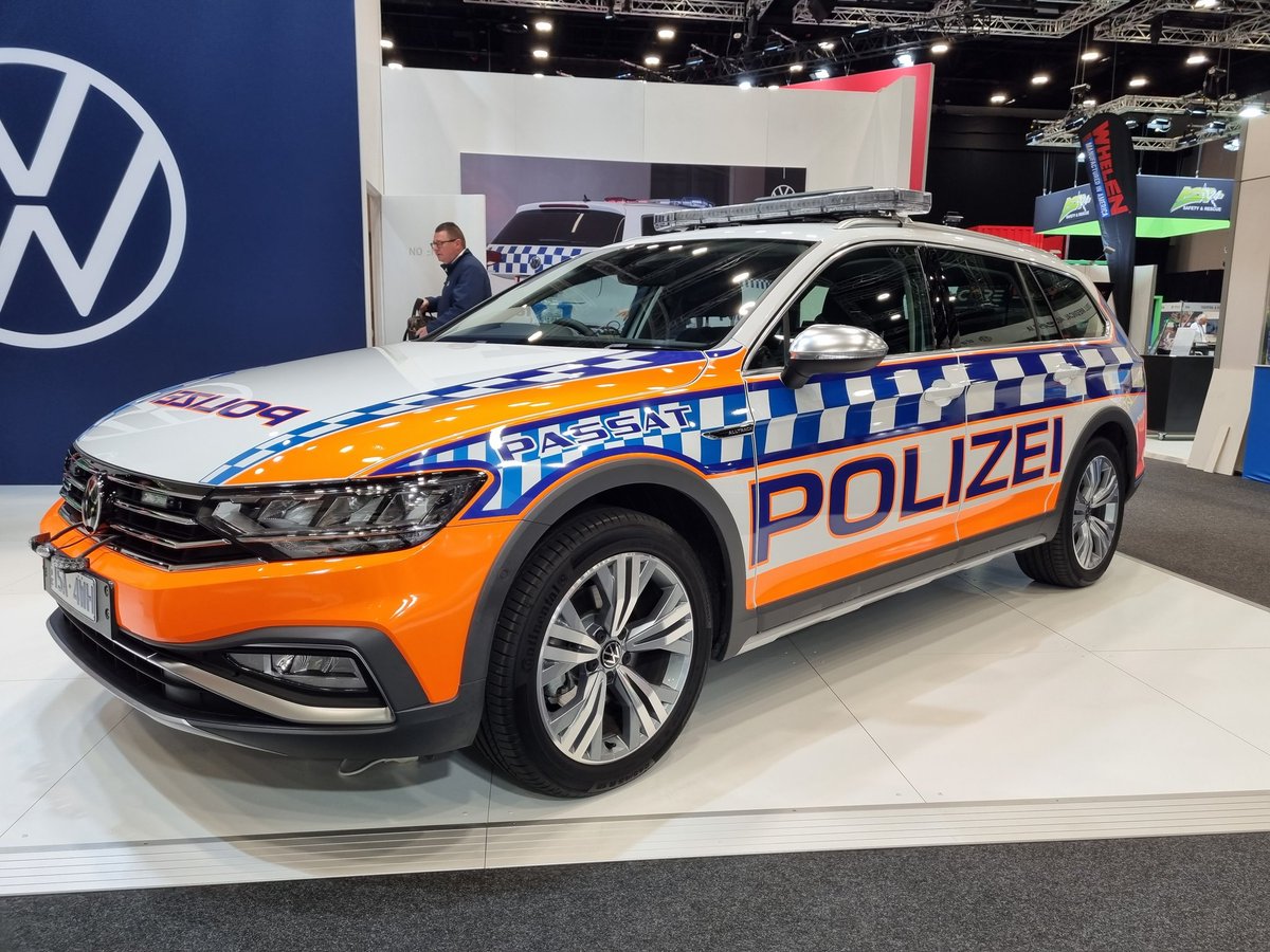 OpsesUK's tweet photo. Are you visiting #AFAC22 ? Pop along and see our touchscreen integration in action with this great @VW Passat. New technology for the Australian emergency vehicle market. @AFACnews https://t.co/gRO5Sqd0ap