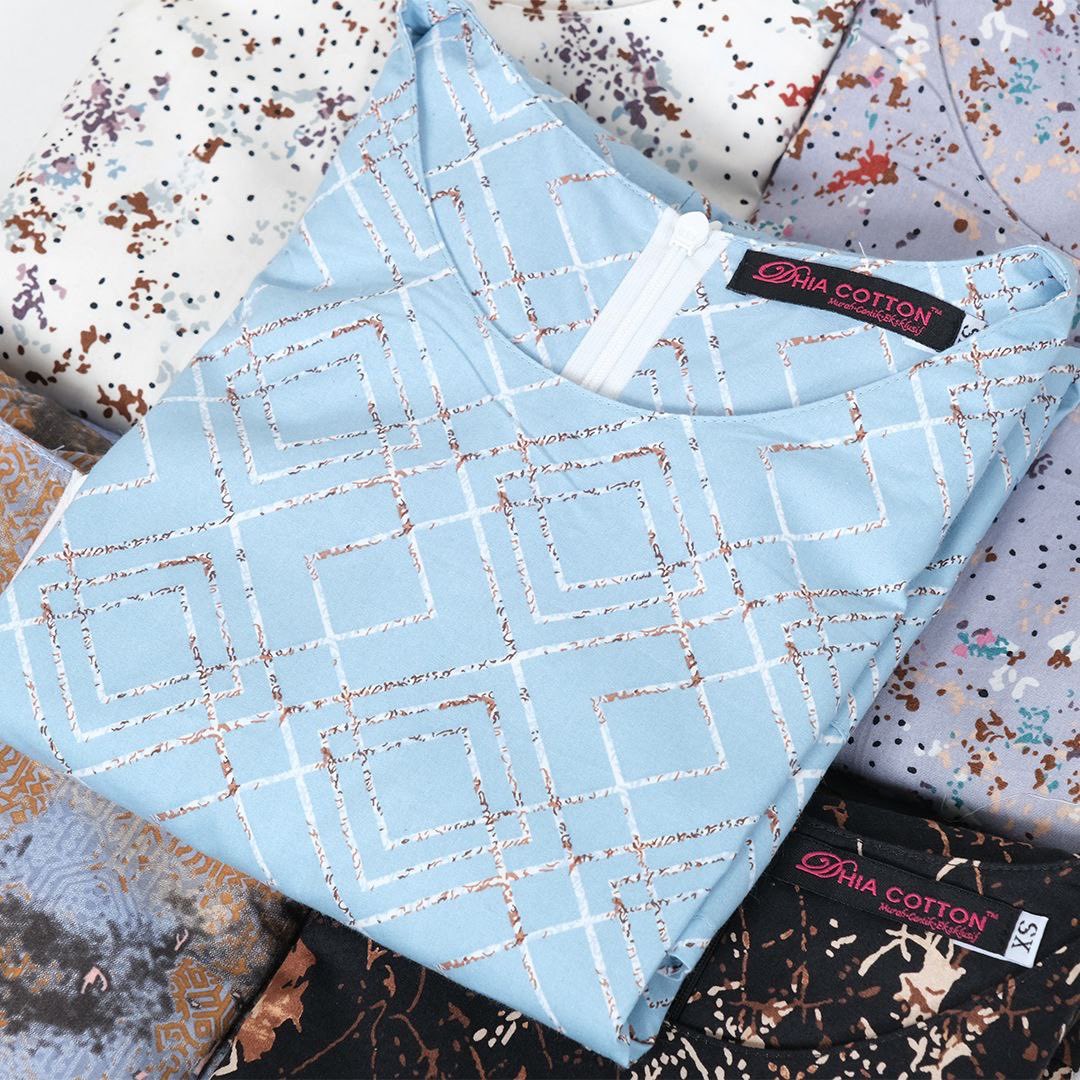 Sumpah cute design kurung cotton ni 🥲🤚🏻