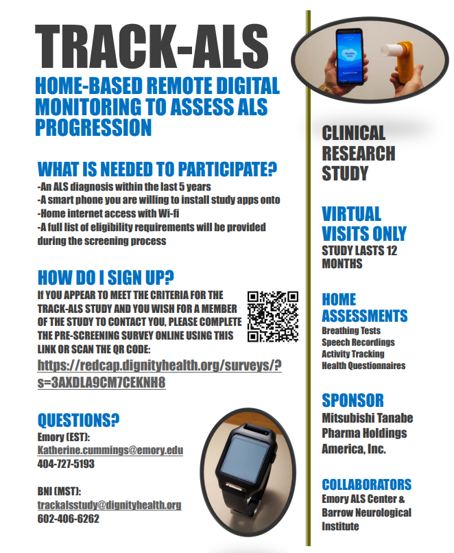 Gwen Petersen on Twitter: "Great study enrolling now to prove that remote  monitoring is reliable in #ALS. Details below 👇Questions? I enrolled 3  months ago so ask away! https://t.co/QdN8opXypm" / Twitter