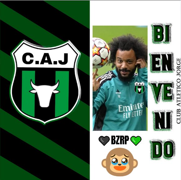 💚6TO REFUERZO🖤

HAY BUENA MÚSICA ASEGURADA, <a href="/Splinterbizza/">Splinter bizarrap</a> se lanza a su carrera como futbolista para dar alegrías al Jorge🔥🔥

#VAMOSLOSMONOS 💚🖤