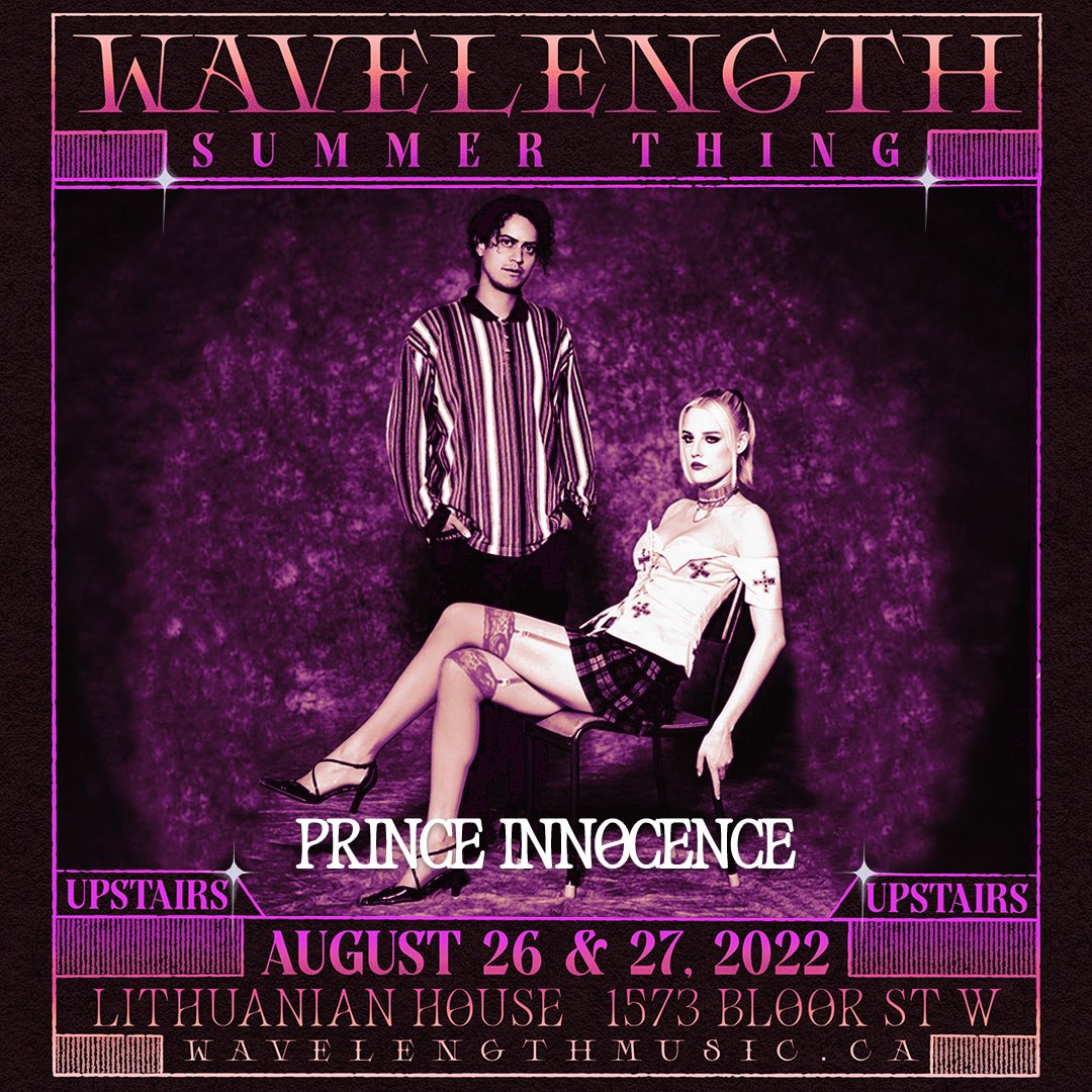 Playing <a href="/wavelengthmusic/">Wavelength Music</a> “Summer Thing” this Saturday with <a href="/cadenceweapon/">Cadence Weapon</a>. First show in a very long time 😱