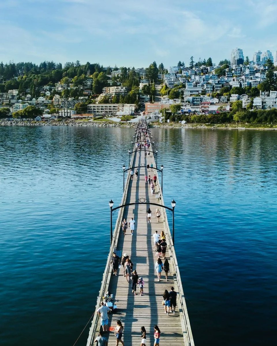 Canada's longest pier 🙌

Did you know that the White Rock Pier is over 100 years old?

(Photo by siingghs / IG bit.ly/3T7bod9 ) 
#Canada #VancouverBC #WhiteRockBC #WhiteRockPier