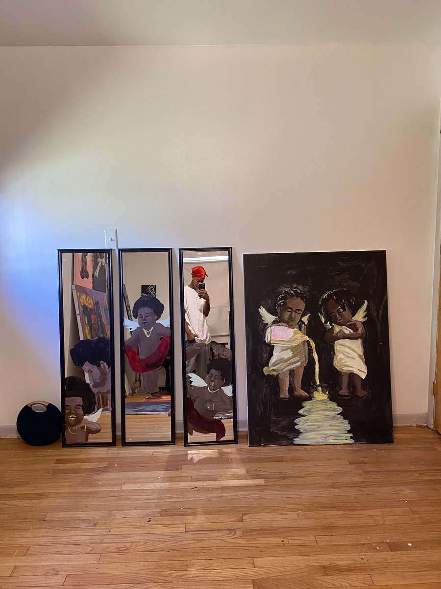 terrychildress_'s tweet photo. I have 3 mirrors left and a lot of paintings 
$150 mirrors
$200-$400 paintings 
Just message me 📫 https://t.co/knsdtRxJSI
