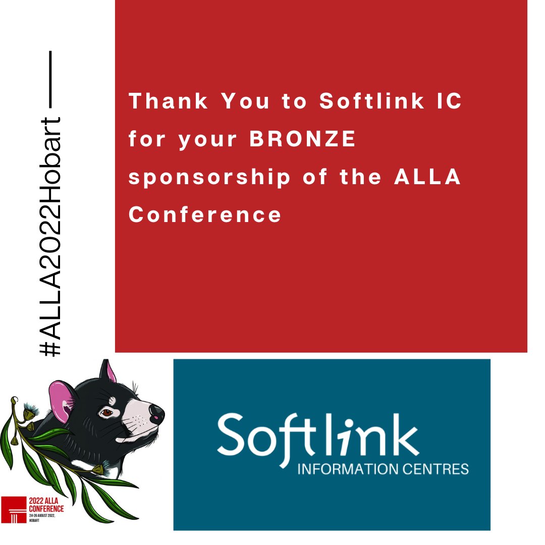 AustLawLibAssoc's tweet photo. @SoftlinkIC 
#ALLA2022Hobart https://t.co/3W5gQLEWNV