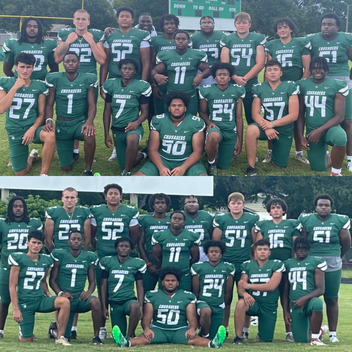 Senior Season‼️ #Classof2023 #TampaCatholicFootball ⚔️🟢⚪️⚔️