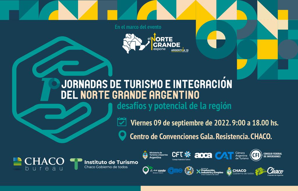 insturchaco's tweet photo. "1ras. Jornadas de Turismo e Integración del Norte Grande Argentino, Desafíos y Potencial de la Región" 
Será el 09/09 de 9 a 18 h en el Centro de Convenciones Gala y contarán con la presencia de 8 disertantes de primer nivel. ¡Sumate!

@ChacoDeTodos  @BureauChaco https://t.co/TldNkjxM2m