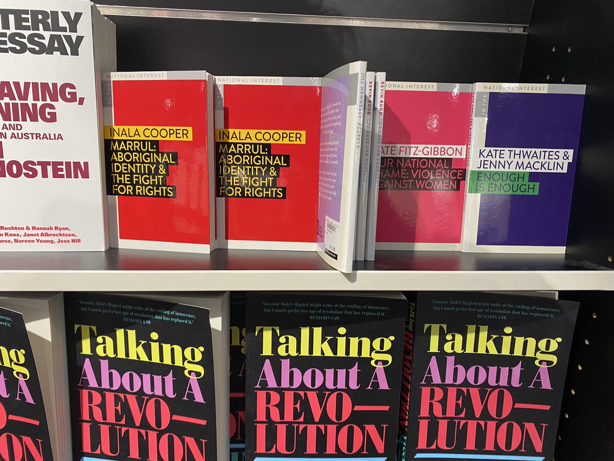 BecHarcourt's tweet photo. How brilliant to see all these great titles in pride & place @FNAWN_ @AnitaHeiss ๐๐๐ https://t.co/1OBsA1WZLL