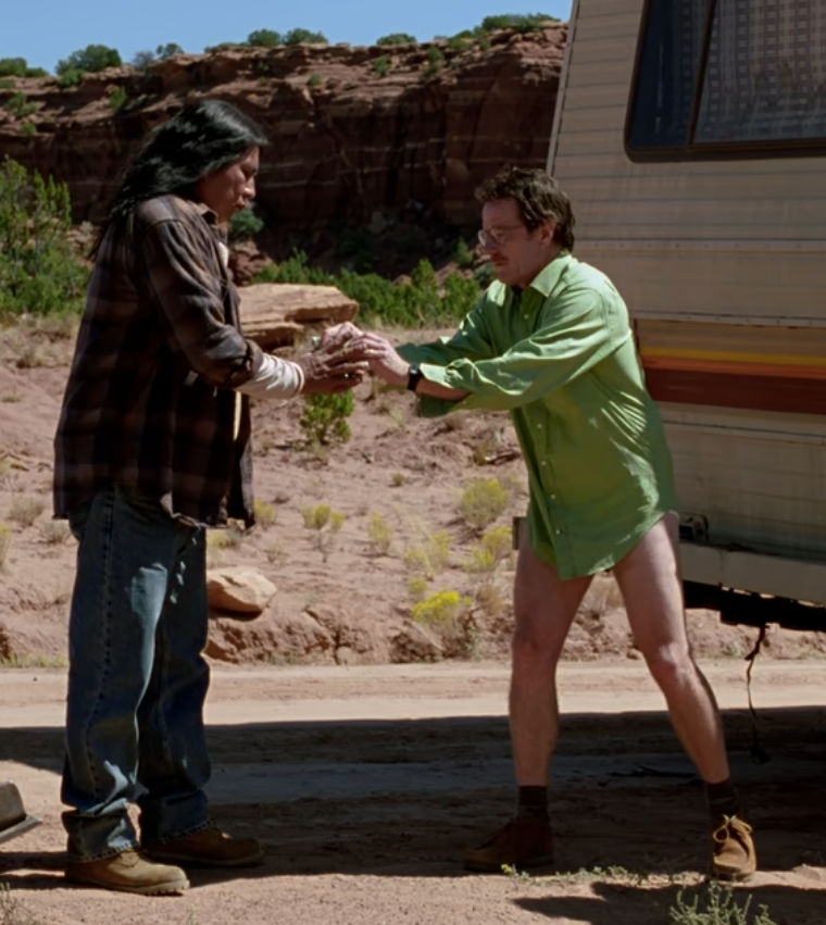 Gray on Twitter: "Watching breaking bad- why is walt naked in like every scene??????"