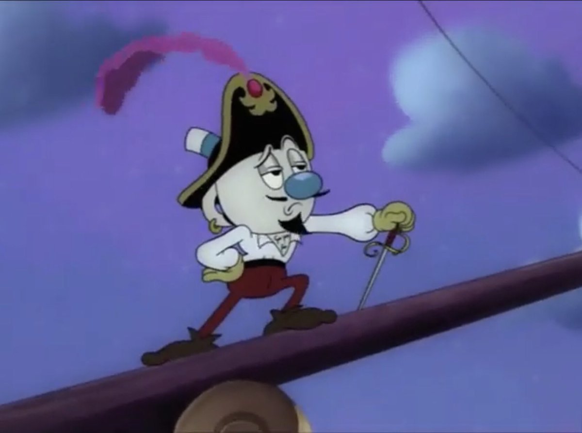 Cutie_Cartoony's tweet photo. The handsome, daring, mug of the open sea~ 🥰 #CaptainMugbeard #TheCupheadShow #Mugman https://t.co/XbKQgfkIwT