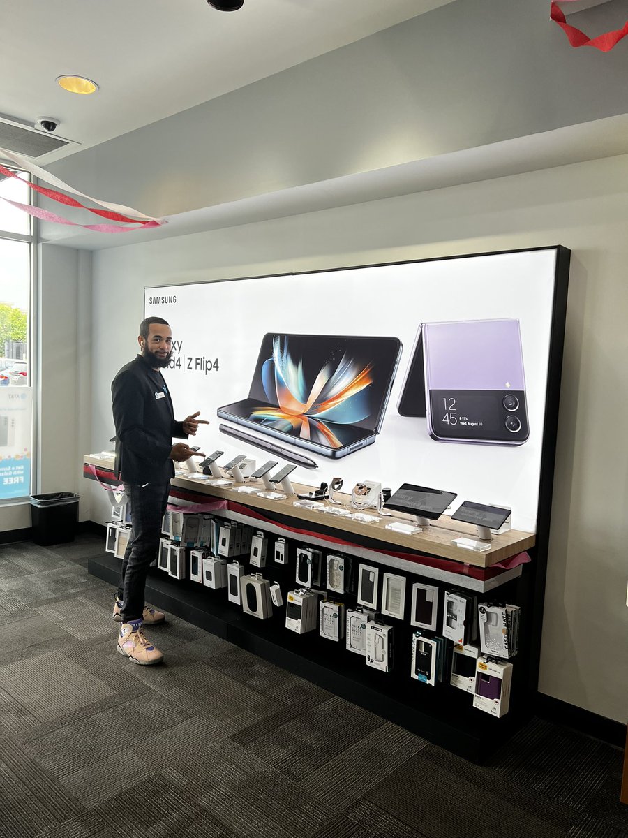 Jorge Hollywood (@ju2993sworld) on Twitter photo ‼️Samsung Merch Display 📱‼️
‼️At The Greene we are proud to offer the best mobility deals for all Samsung lovers. ‼️
@theeastregion #ERFlipFold <a href="/JU2993sWorld/">Jorge Hollywood</a> <a href="/OHPAunstOHPAble/">#unstOHPAble</a> <a href="/TeamMOHtivate/">𝚃𝚎𝚊𝚖 𝙼𝙾𝙷𝚝𝚒𝚟𝚊𝚝𝚎</a> ‼️Samsung Merch Display 📱‼️
‼️At The Greene we are proud to offer the best mobility deals for all Samsung lovers. ‼️
@theeastregion #ERFlipFold <a href="/JU2993sWorld/">Jorge Hollywood</a> <a href="/OHPAunstOHPAble/">#unstOHPAble</a> <a href="/TeamMOHtivate/">𝚃𝚎𝚊𝚖 𝙼𝙾𝙷𝚝𝚒𝚟𝚊𝚝𝚎</a>
