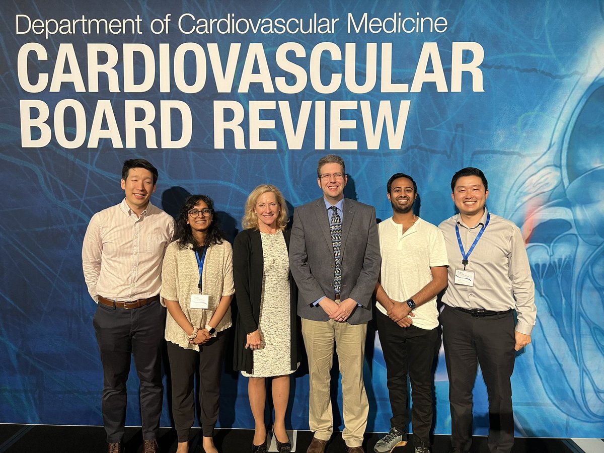 Thank you @jeffreygeske @mwcullen @DrAmyPollak and entire @MayoCVservices for the scholarship program to participate in the CV board review course! #CVBR2022