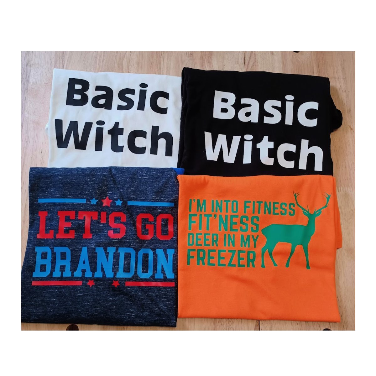 LilMonkeysHndmd's tweet photo. Made some shirts today! Hit me up if you're looking for something fun and unique. I can do almost anything! #halloweencostume #witchythings #handmadeshirts #letsgobrandon https://t.co/i7HxSJxd6d
