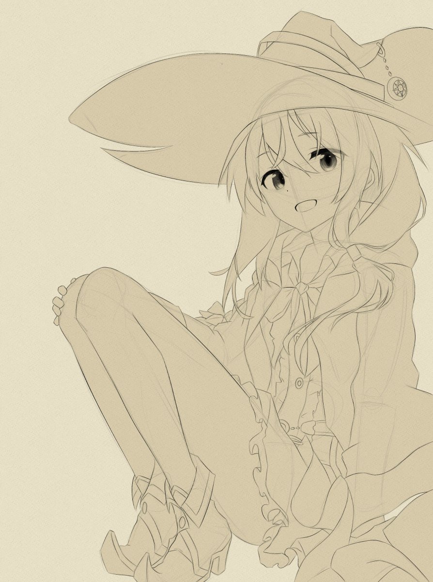 TorresDraws's tweet photo. I goot groomed into liking #anime  ):
Anyways, I'm trying to learn how to draw it. This is a study from the first vol. of #MajoNoTabiTabi 's ligth novel. 
Trying to figure out proportions and line-quality.
#digitalart https://t.co/8s0bzGWZts