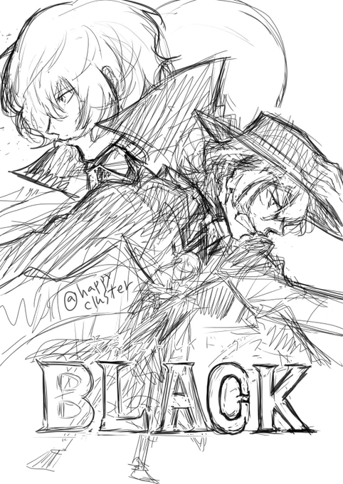 パロ「BLACK」 