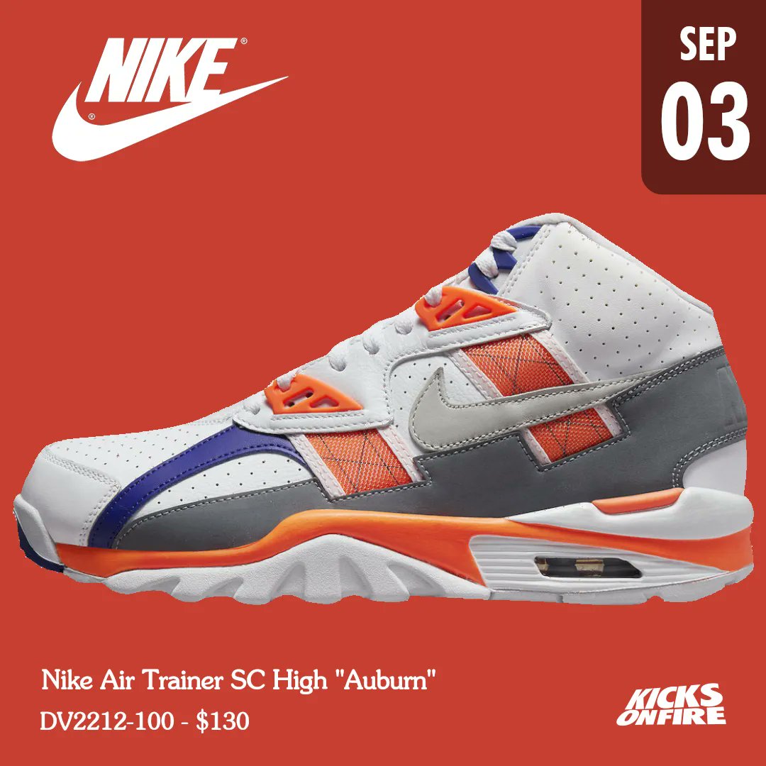 imagen industria aprobar KicksOnFire on Twitter: "Are you a fan of the Nike Air Trainer SC High  "Auburn?" https://t.co/ikI2MbUW1n" / Twitter