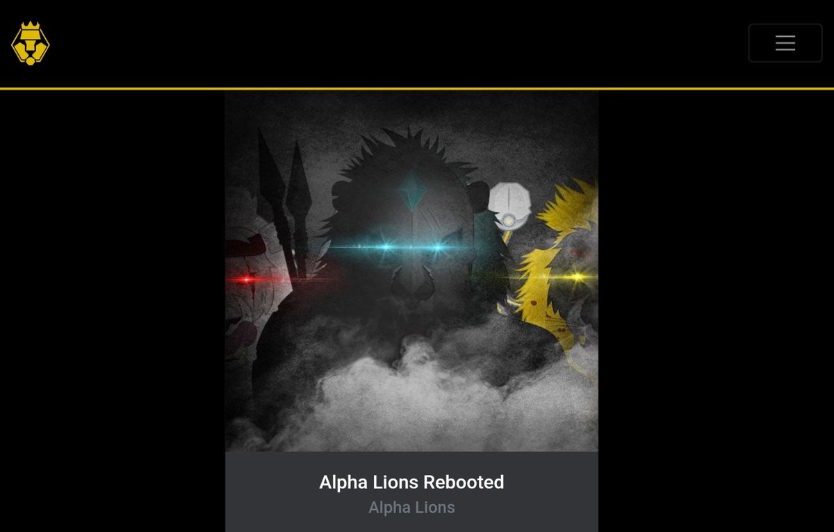 Alpha Lions Rebooted tweet media