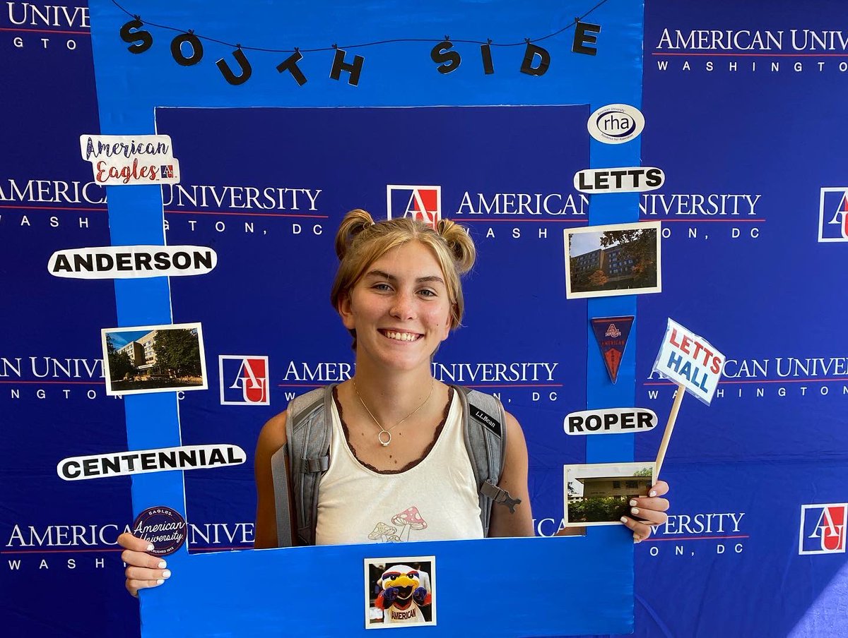 VajdosMom's tweet photo. #AU2026 On her way! ❤️🤍💙 https://t.co/QE8u1KxZ7z