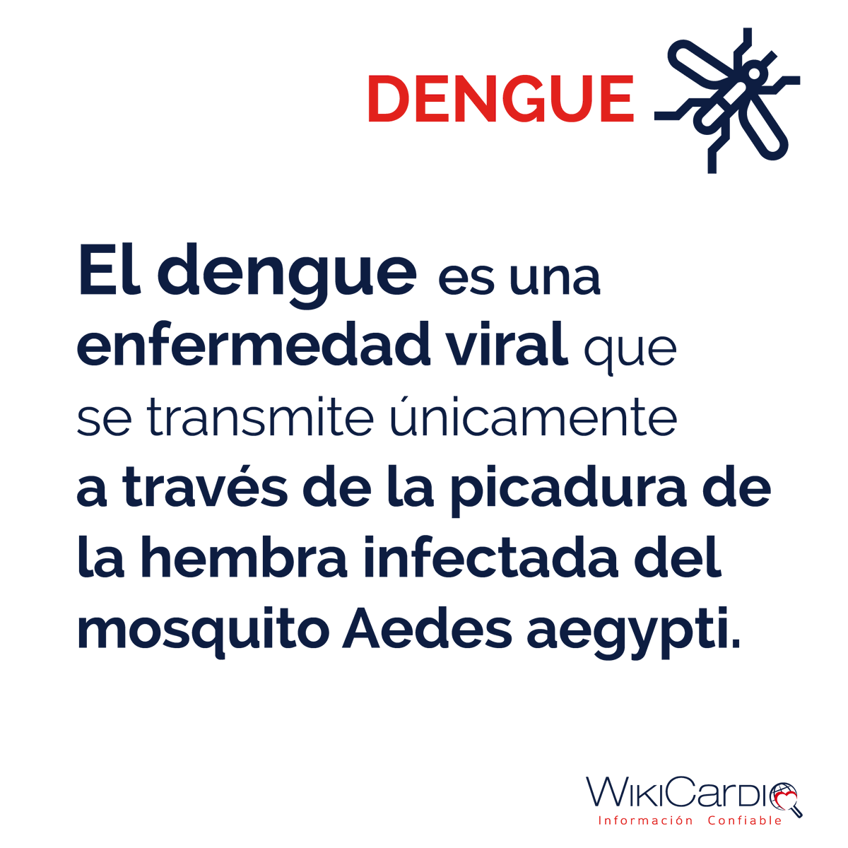 Wiki_Cardio's tweet photo. ¿Qué es el dengue?

El dengue es una enfermedad viral que se transmite únicamente a través de la picadura de la hembra infectada del mosquito Aedes aegypti.

#dengue
#enfermedadviral
#virusdeldengue
#picaduradedengue https://t.co/HyUq3bJONw