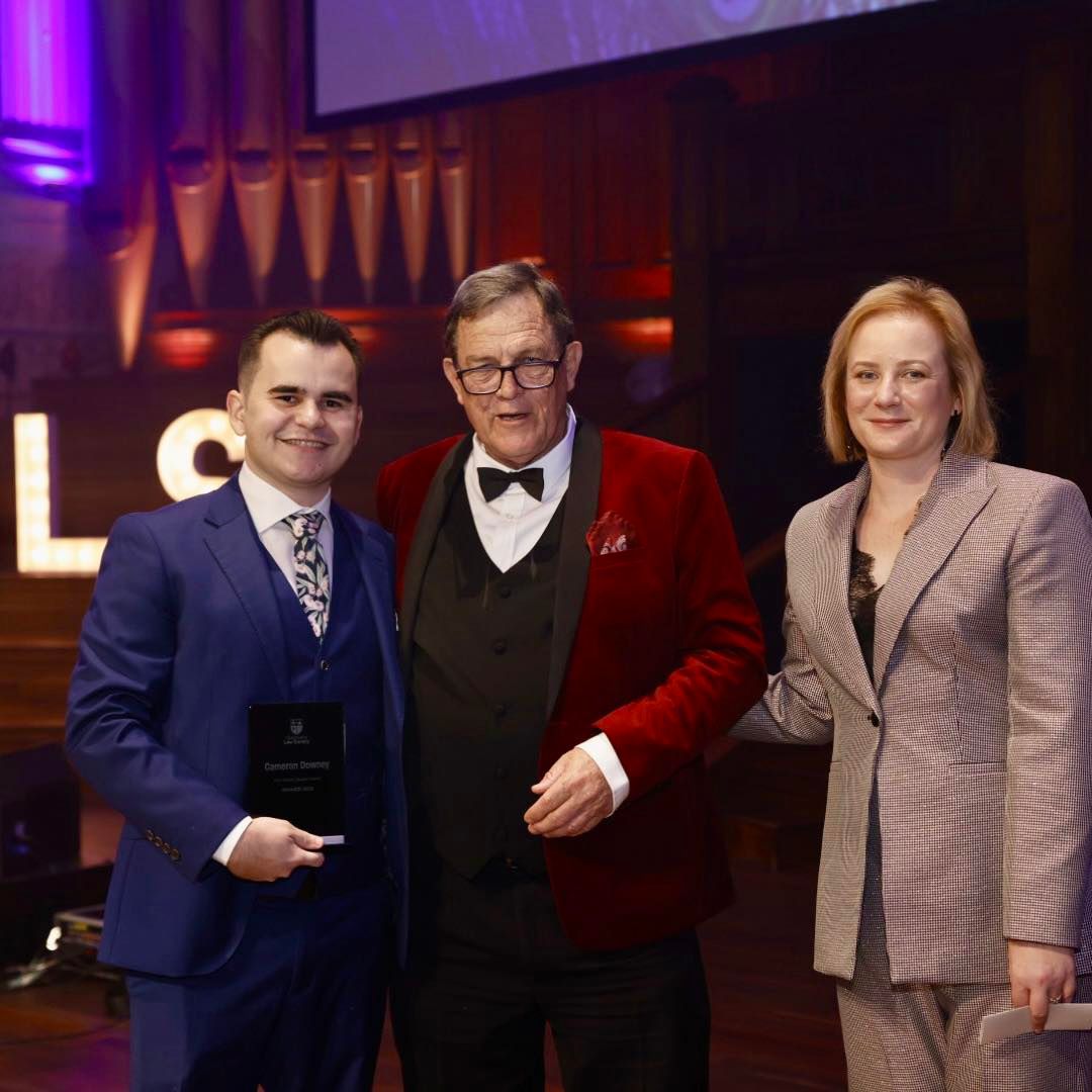 Congratulations to #QUTLaw student Cameron Downey for winning @qldlawsociety's (QLS) First Nations Student Award. For more information on QLS's First Nations Student Award, please visit lnkd.in/g5JvFGCy #FirstNationsAwards #QLSAwards #QLDLaw #Lawnews #AusLaw @QUT