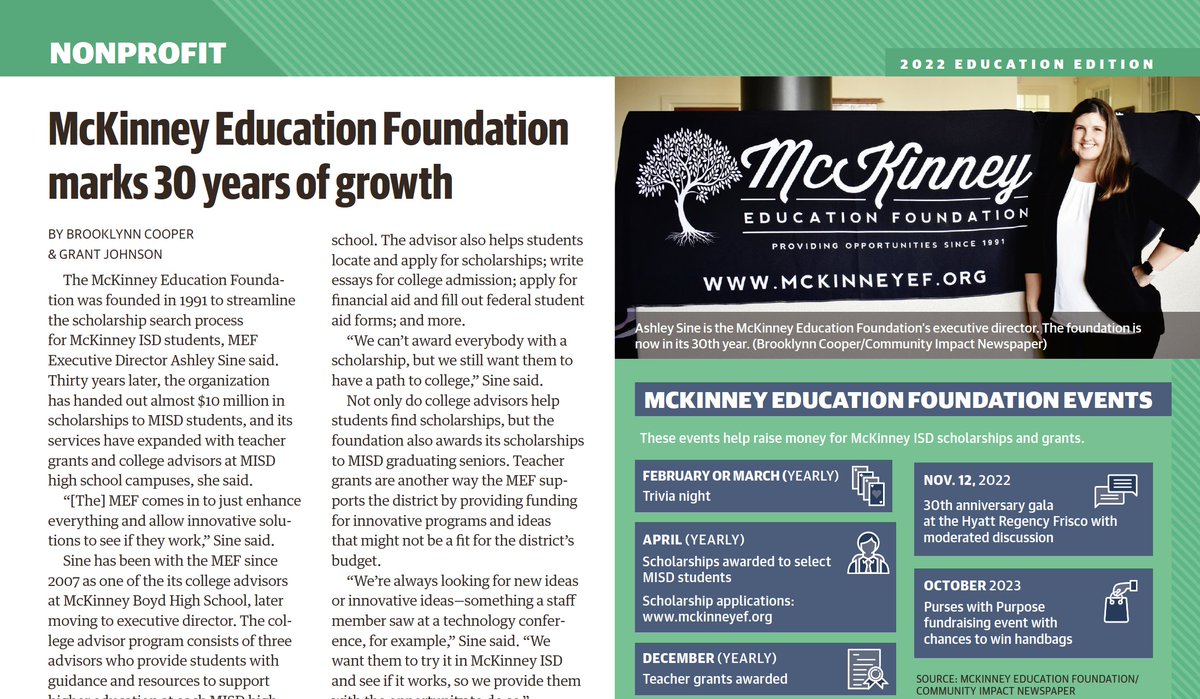 Celebrating 30 years of life-changing opportunities.