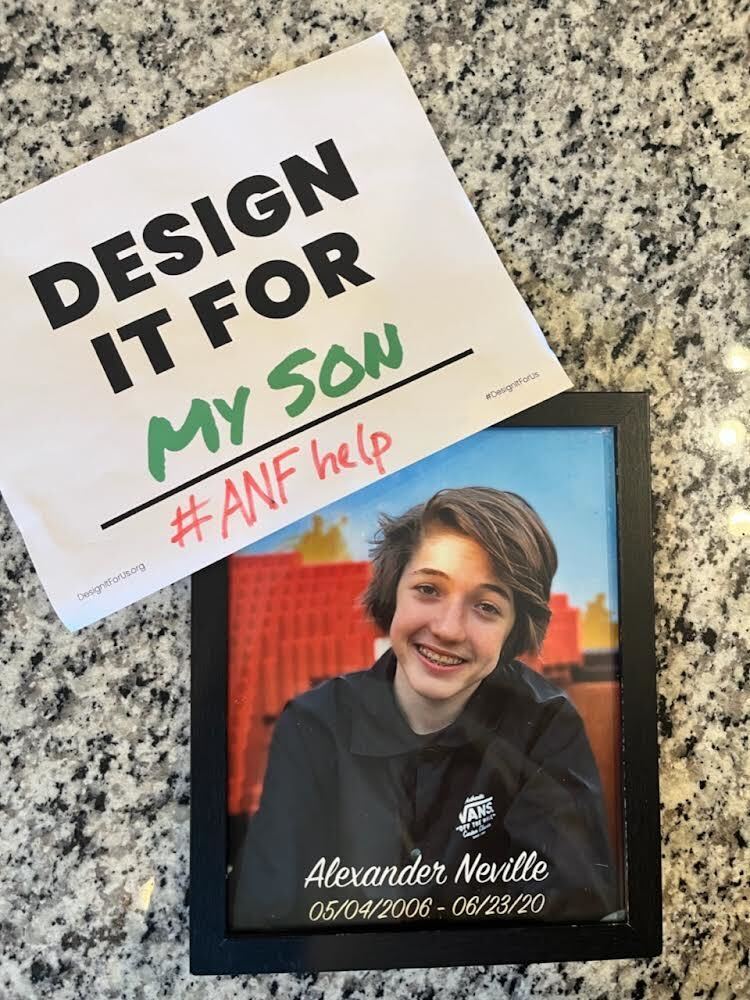 ptogetheraction's tweet image. Amy wants the #CAKidsCode in honor of her son, Alexander, who died at 14 in Aliso Viejo after buying a counterfeit pill on social media that was poisoned with enough fentanyl to kill 5 people. #DesignItForUs #AB2273 #ANFhelp