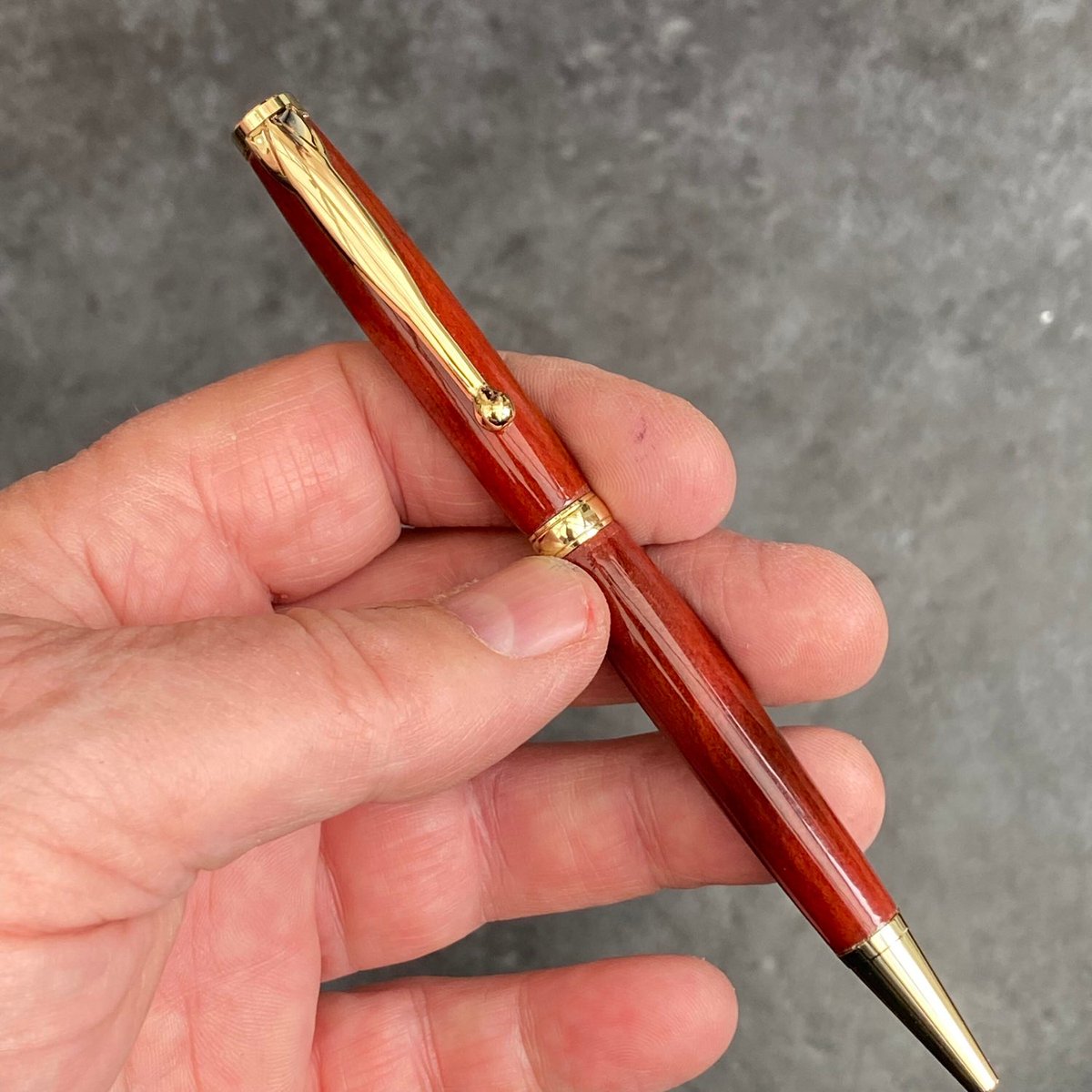 Excited to share this item from my #etsy shop: Slimline REDHEART Ballpoint Pen etsy.me/3AdqFAA