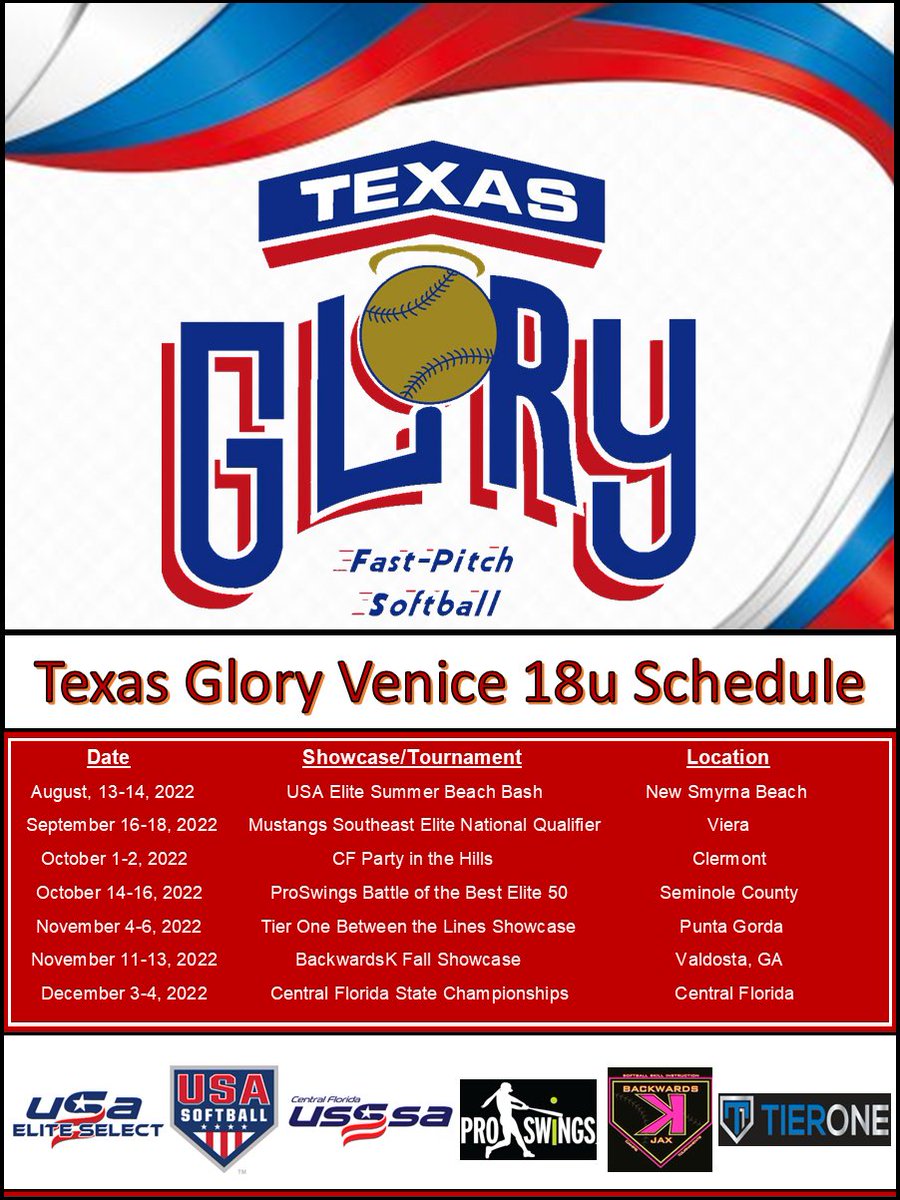Glory18u_Marino's tweet photo. Strong schedule ahead for this team. So much talent available for colleges looking for 2023/2024 players. https://t.co/aU0eDwxp88