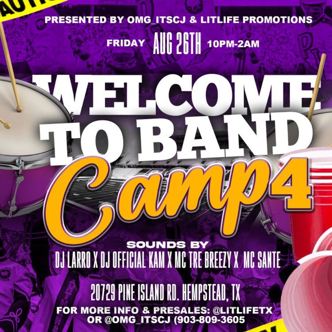 LDashyt's tweet photo. -THIS FRIDAY WE TURNING PV
 ✨✨ #LiTLiFe ✨✨

(#WelcomeToBandcamp4) #WTBC4

-LIVEST DJ’s 
-LIVEST MCS
-HOTTEST BADDIES
-FREE DRINKS 
Plan Accordingly ✍🏽
#TXSU #pvamu23 #pv22 #Pv26 #Pv25 #Pvamu26 #PantherPride    #Pv24 #PVAMU https://t.co/RdeGS4RqT9