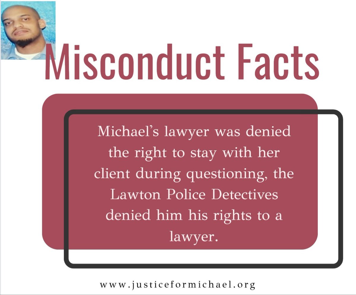 Free Michael Gaines! @ldsteinberg @daeziebug @PhillipAJones71 @Mitigation_Hope @marc4justice @eji_org @TheCriminalJus1 @AndyMHale_ESQ #justice4gaines #endlwop #injustice #Oklahoma #freedom #studentloanforgiveness #Lawton #shady580