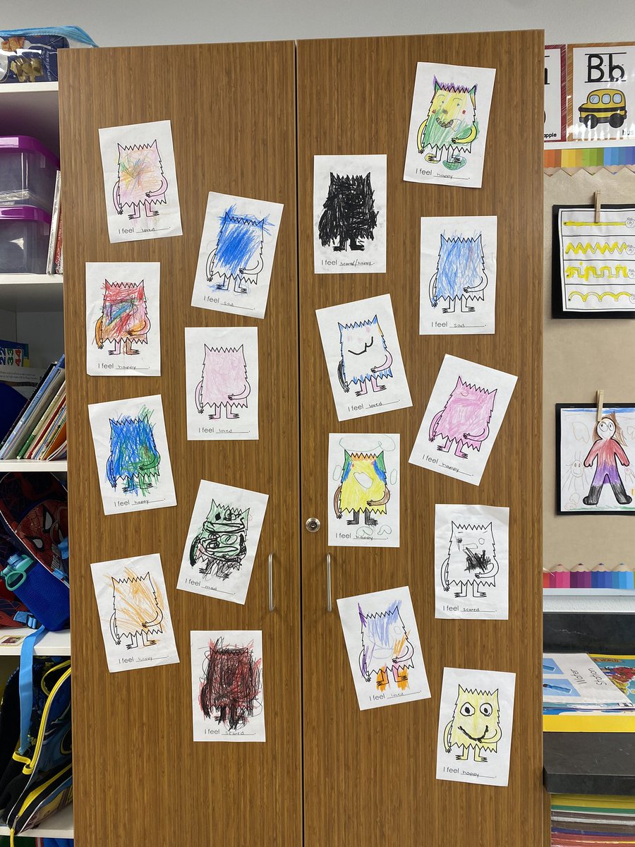 ACamacho_BNES's tweet photo. Little humans have big feelings. These Jackrabbits are learning different strategies to take control of all their emotions ✨ @BNarbuth_ES @LOHara_BNES #PreKThings #BelieveEmbraceAccelerate #TeamSISD https://t.co/9oe6yPWiuN