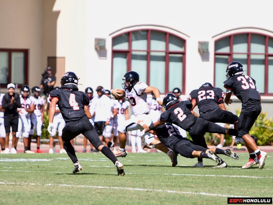 ESPN Honolulu (@espnhonolulu) on Twitter photo .<a href="/Iolani_Raiders/">'Iolani Raiders</a> surges forward in the second half to win the 57th Annual Father Bray Memorial Football Classic against the <a href="/radfordhighrams/">Radford High</a>, 56-41.
#iolaniraiders #radfordrams #highschoolfootball #fridayfootball #hawaiifootball .<a href="/Iolani_Raiders/">'Iolani Raiders</a> surges forward in the second half to win the 57th Annual Father Bray Memorial Football Classic against the <a href="/radfordhighrams/">Radford High</a>, 56-41.
#iolaniraiders #radfordrams #highschoolfootball #fridayfootball #hawaiifootball