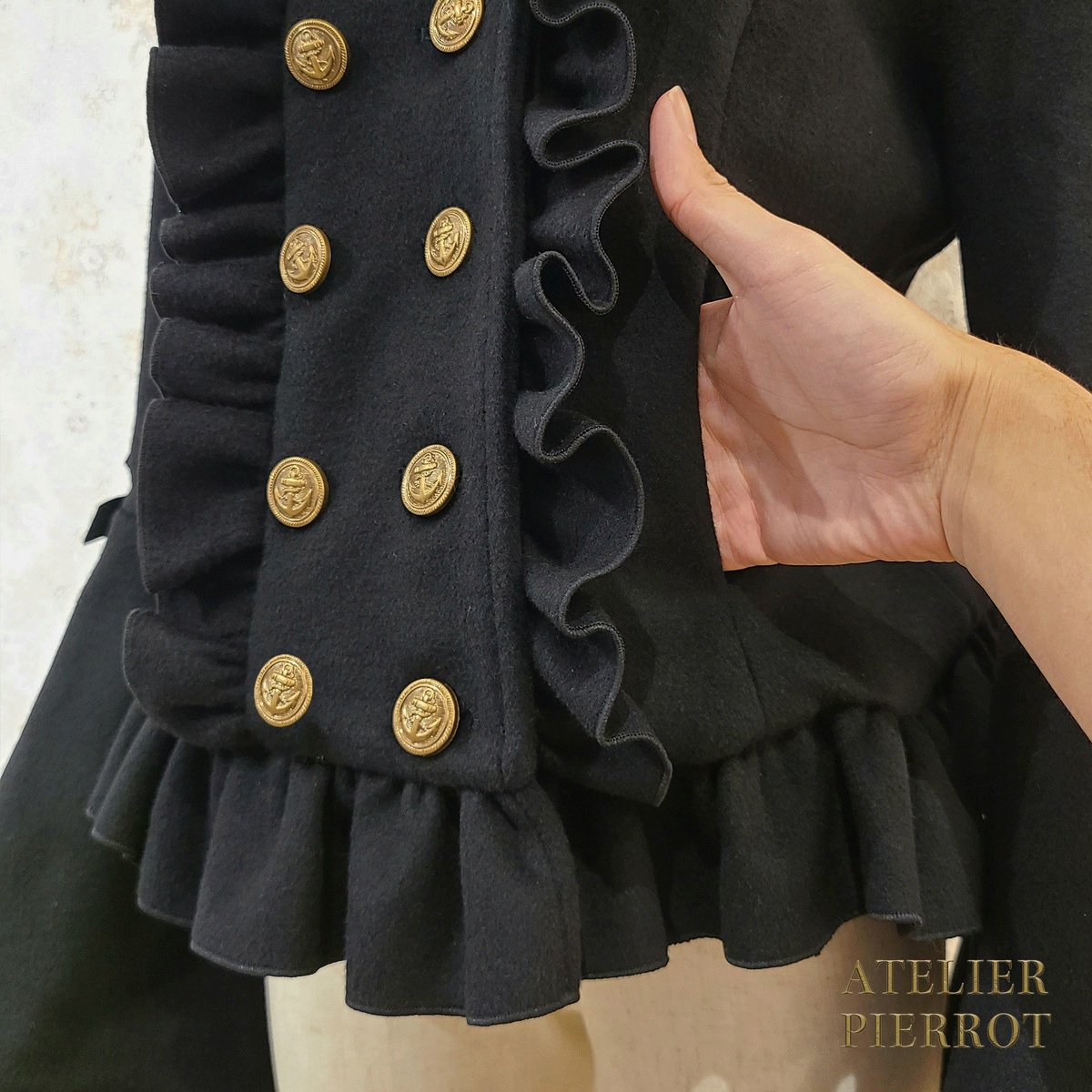 本日限りお値引 新品 ATELIER PIERROT アレッタショートコート