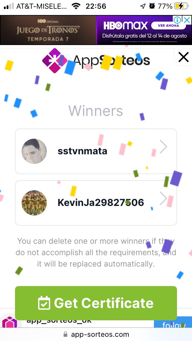 FreeTipstersMX's tweet photo. Ya salieron los resultados banda muchas felicidades a los ganadores del sorteo!! Espero disfruten del grupo premium 🍀🔥 a los demás mucha suerte para la siguiente semana https://t.co/u8x2QeQPb8