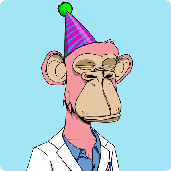 JacksonShemb's tweet image. New Addition - 1/8 pink fur + lab coat @yugalabs @BoredApeYC #NFT #THECRYPTOKID #CRYPTO