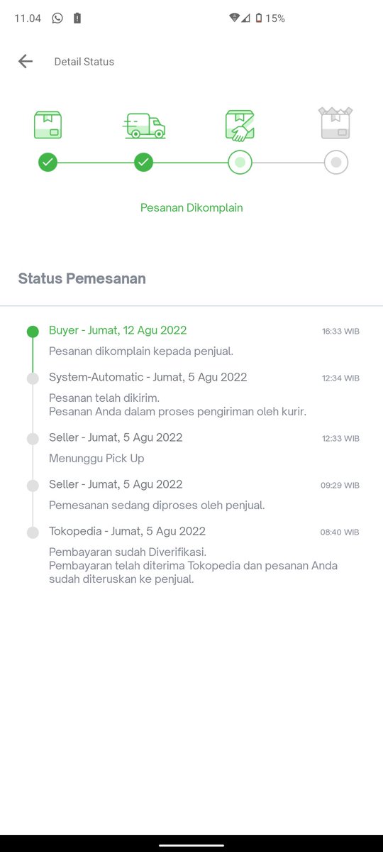 Firdhauscn's tweet photo. Selamat siang @anteraja_id status paketan stuck di hub jakarta timur dari tgl 6 agustus sampai sekarang. tolong dibantu... terimakasih cc: @TokopediaCare @tokopedia https://t.co/PVqL7Ehq63