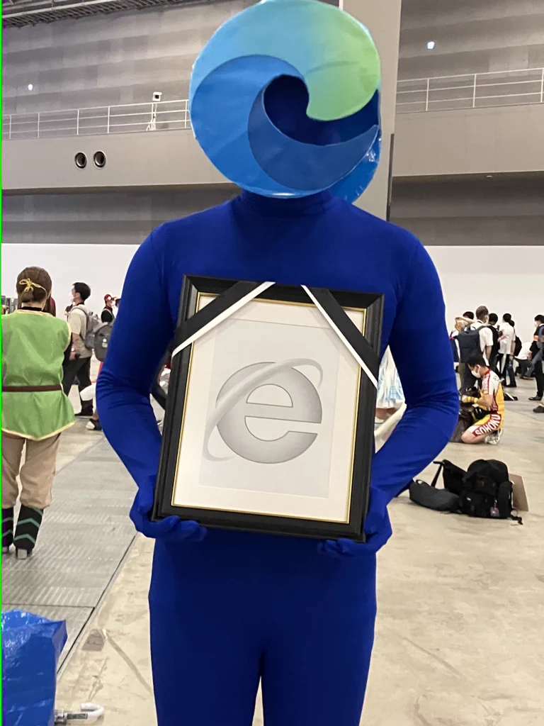 夏コミ終了！Microsoft Edgeのネタコスがすごかった！