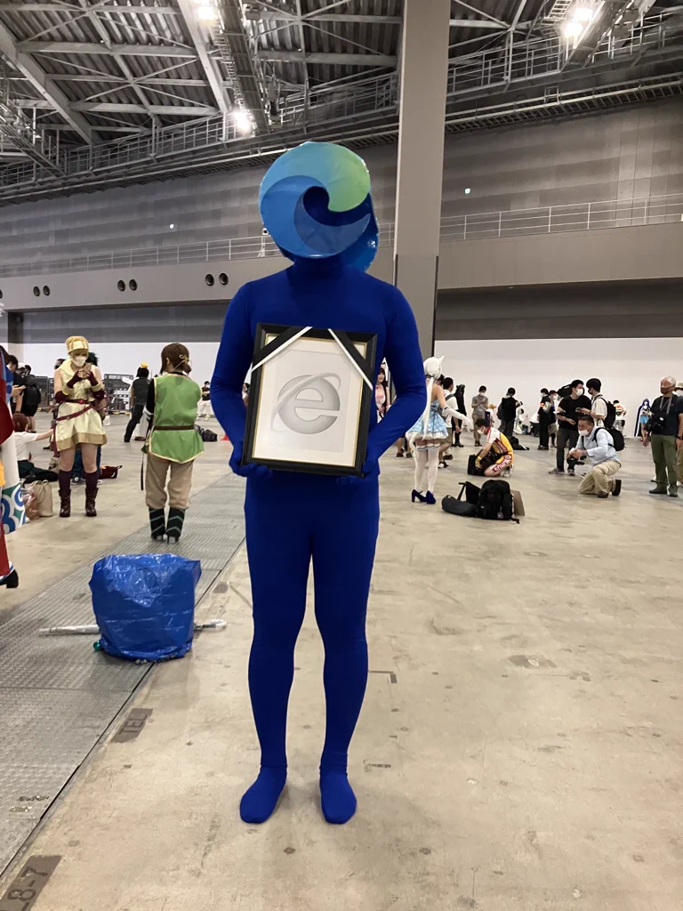 夏コミ終了！Microsoft Edgeのネタコスがすごかった！