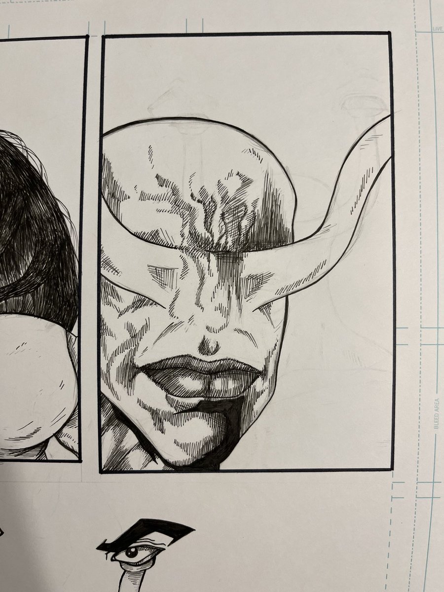 Overlordcomics's tweet photo. Some finished inks from the upcoming issue! 

#comic #comics #webcomic #webcomics #comicbook #comicbooks #art #comicart #indiecomic #indiecomics #superhero #manga https://t.co/513hqJXyB8
