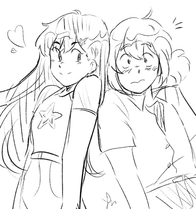 #anhane 80s romcom anime or smth idk #Prsk_FA 